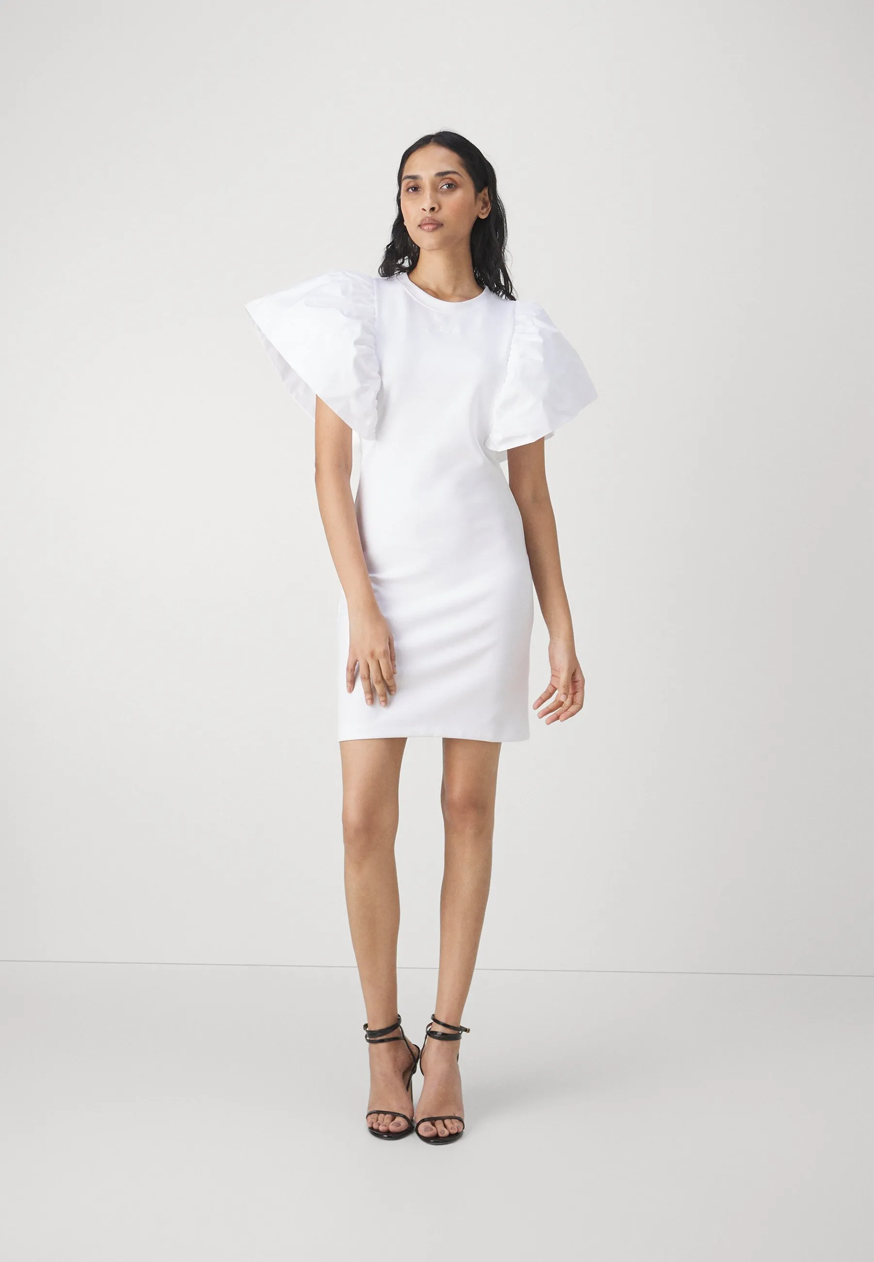 FABRIC MIX DRESS - Vestito elegante