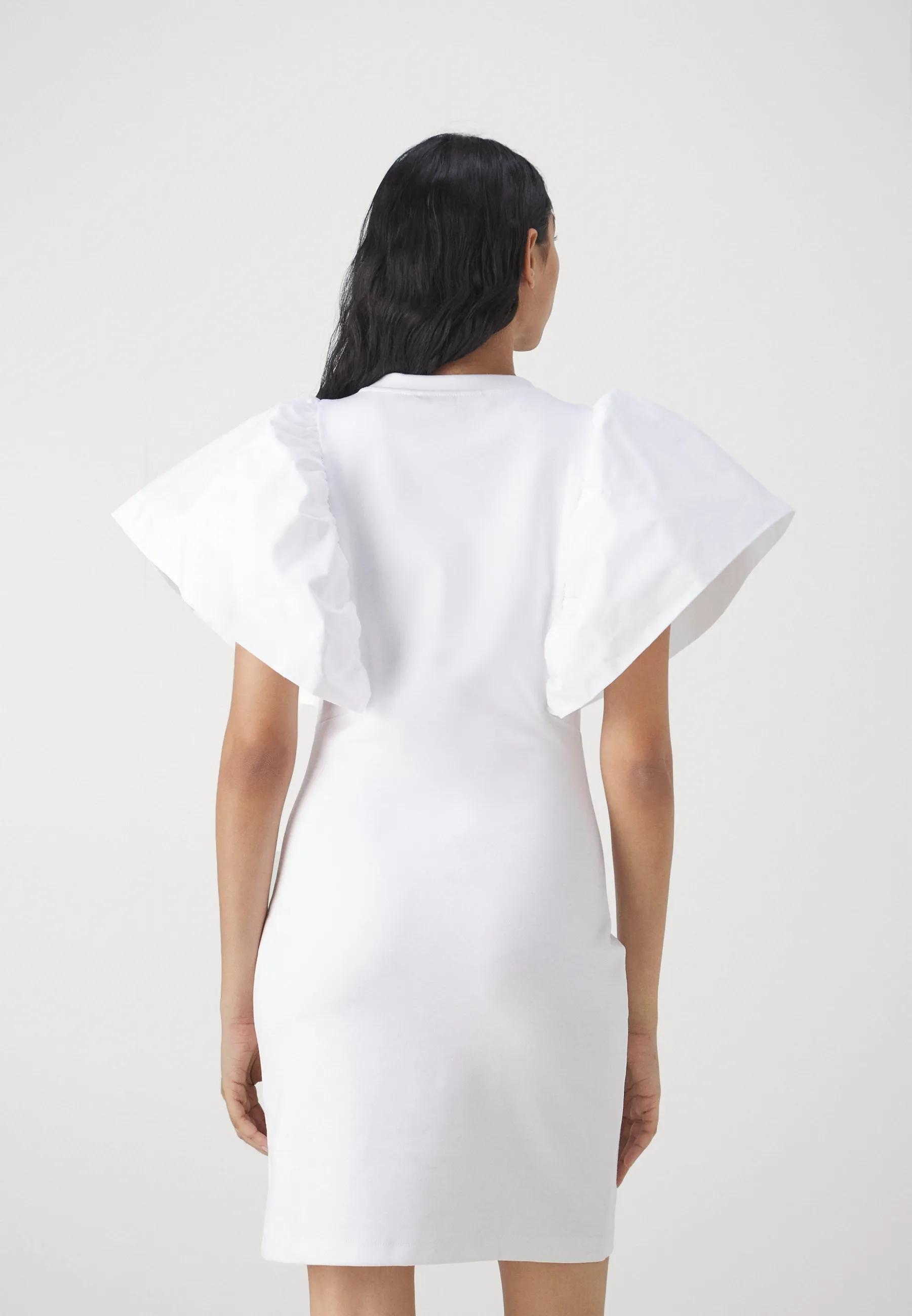 FABRIC MIX DRESS - Vestito elegante