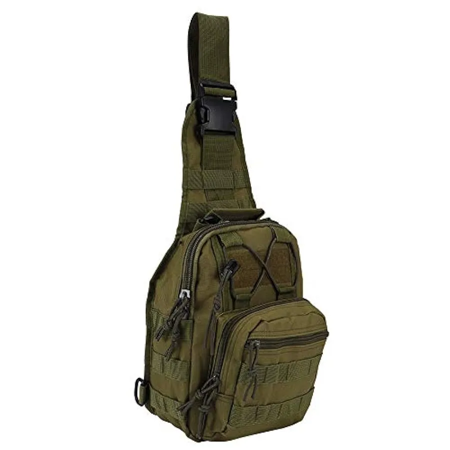 Fdit Borsa a Tracolla 600D Borsa a Tracolla da Equitazione Portatile da Esterno Arrampicata Oxford 5L Borsa a Tracolla Singola B