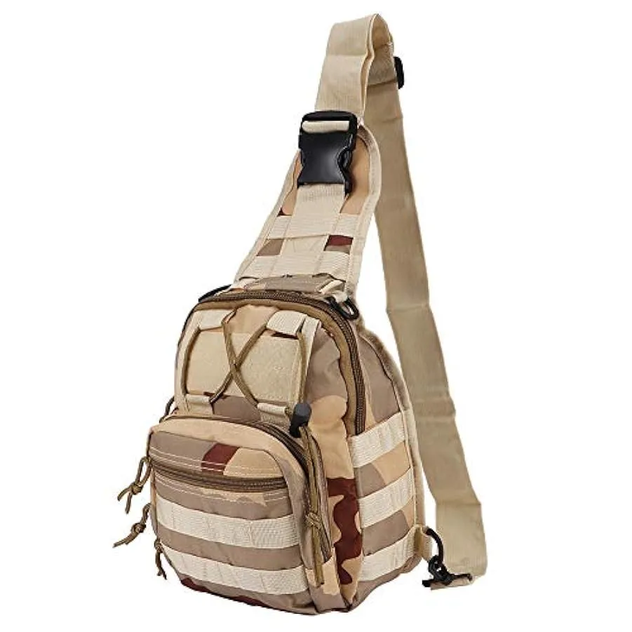 Fdit Borsa a Tracolla 600D Borsa a Tracolla da Equitazione Portatile da Esterno Arrampicata Oxford 5L Borsa a Tracolla Singola B