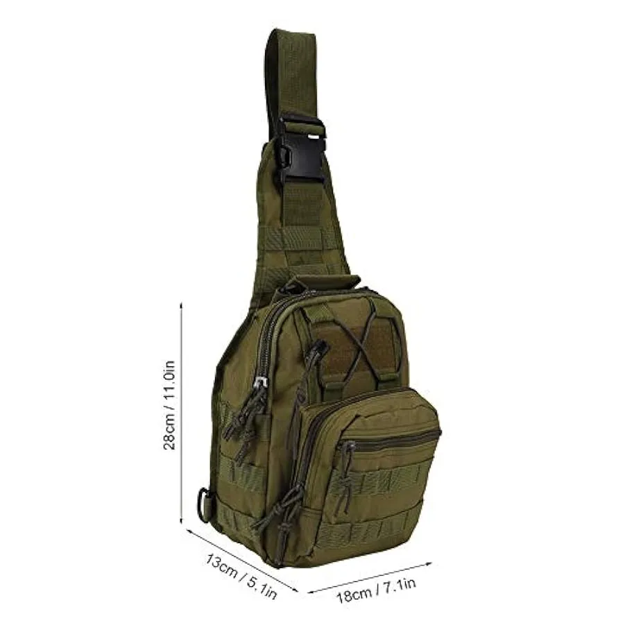 Fdit Borsa a Tracolla 600D Borsa a Tracolla da Equitazione Portatile da Esterno Arrampicata Oxford 5L Borsa a Tracolla Singola B