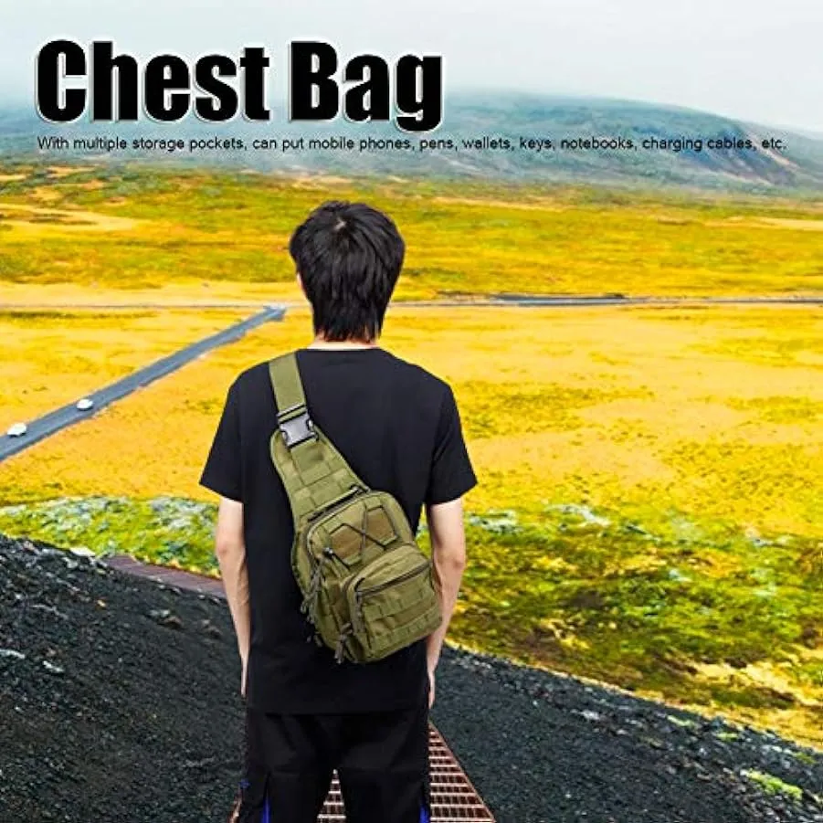 Fdit Borsa a Tracolla 600D Borsa a Tracolla da Equitazione Portatile da Esterno Arrampicata Oxford 5L Borsa a Tracolla Singola B