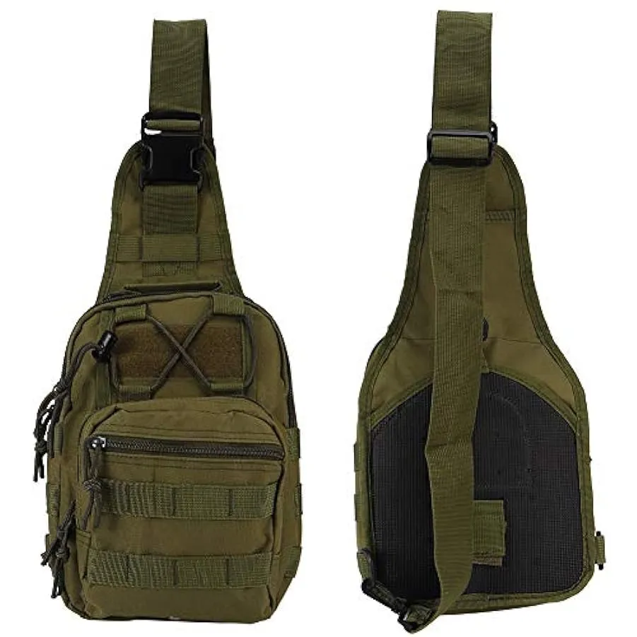 Fdit Borsa a Tracolla 600D Borsa a Tracolla da Equitazione Portatile da Esterno Arrampicata Oxford 5L Borsa a Tracolla Singola B