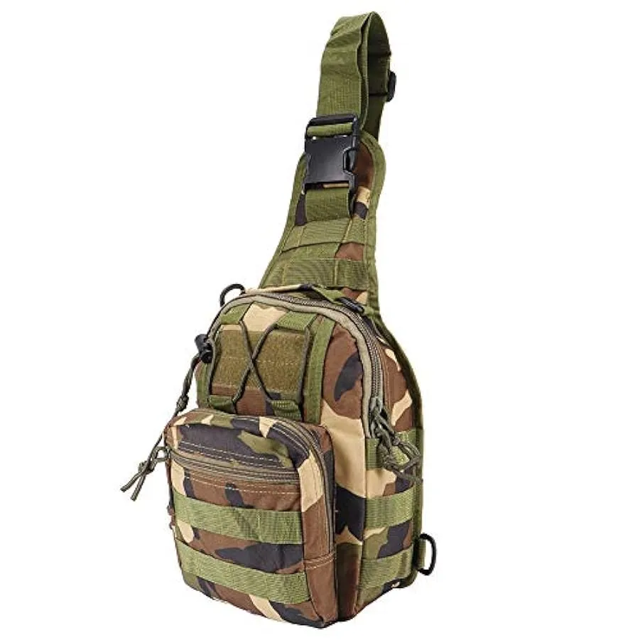 Fdit Borsa a Tracolla 600D Borsa a Tracolla da Equitazione Portatile da Esterno Arrampicata Oxford 5L Borsa a Tracolla Singola B