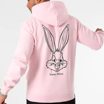 Felpa con cappuccio Angry Bugs Bunny Rosa