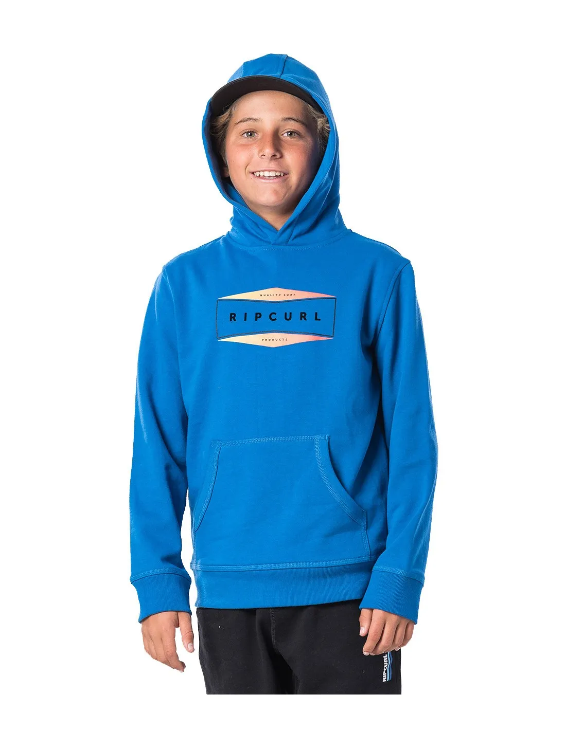 Felpa con cappuccio Rip Curl Corpo Junior Blue Star