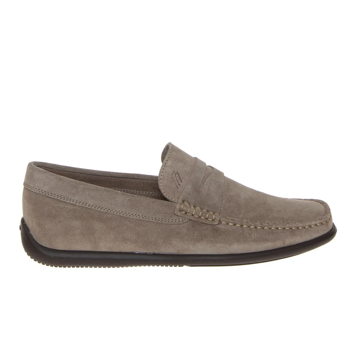 FRAU 14D2 MOCASSINO MASCHERINA CAMOSCIO BEIGE  