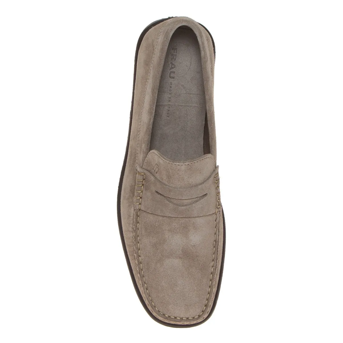 FRAU 14D2 MOCASSINO MASCHERINA CAMOSCIO BEIGE  
