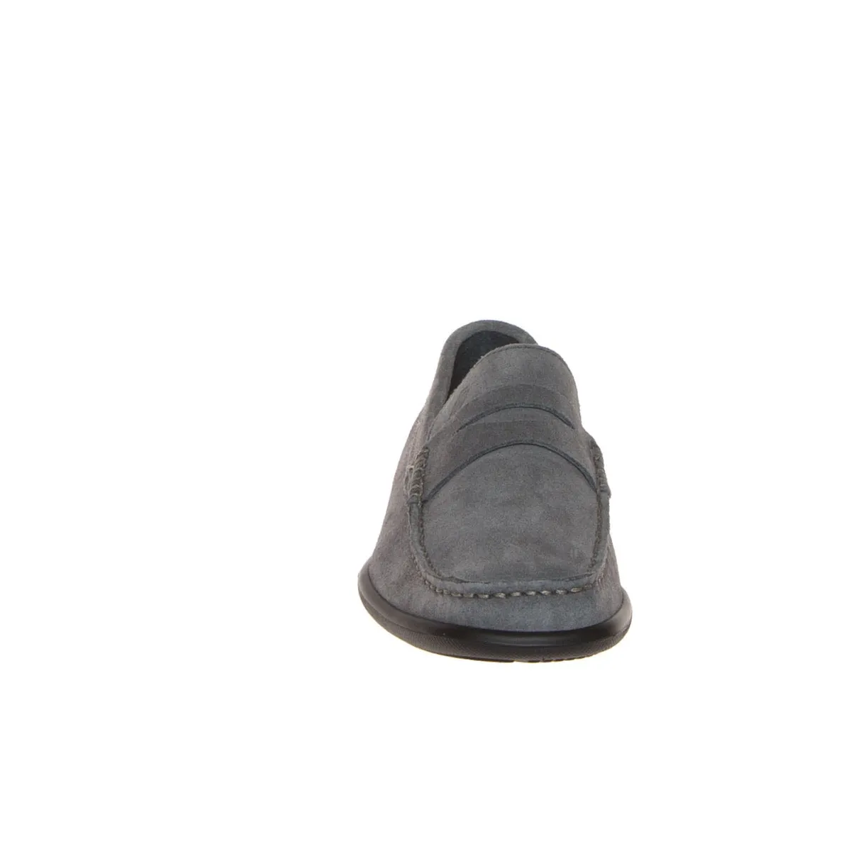 FRAU 14D2 MOCASSINO MASCHERINA CAMOSCIO GRIGIO  