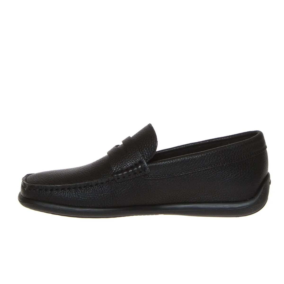 FRAU 14T2 MOCASSINO MASCHERINA PELLE NERO  