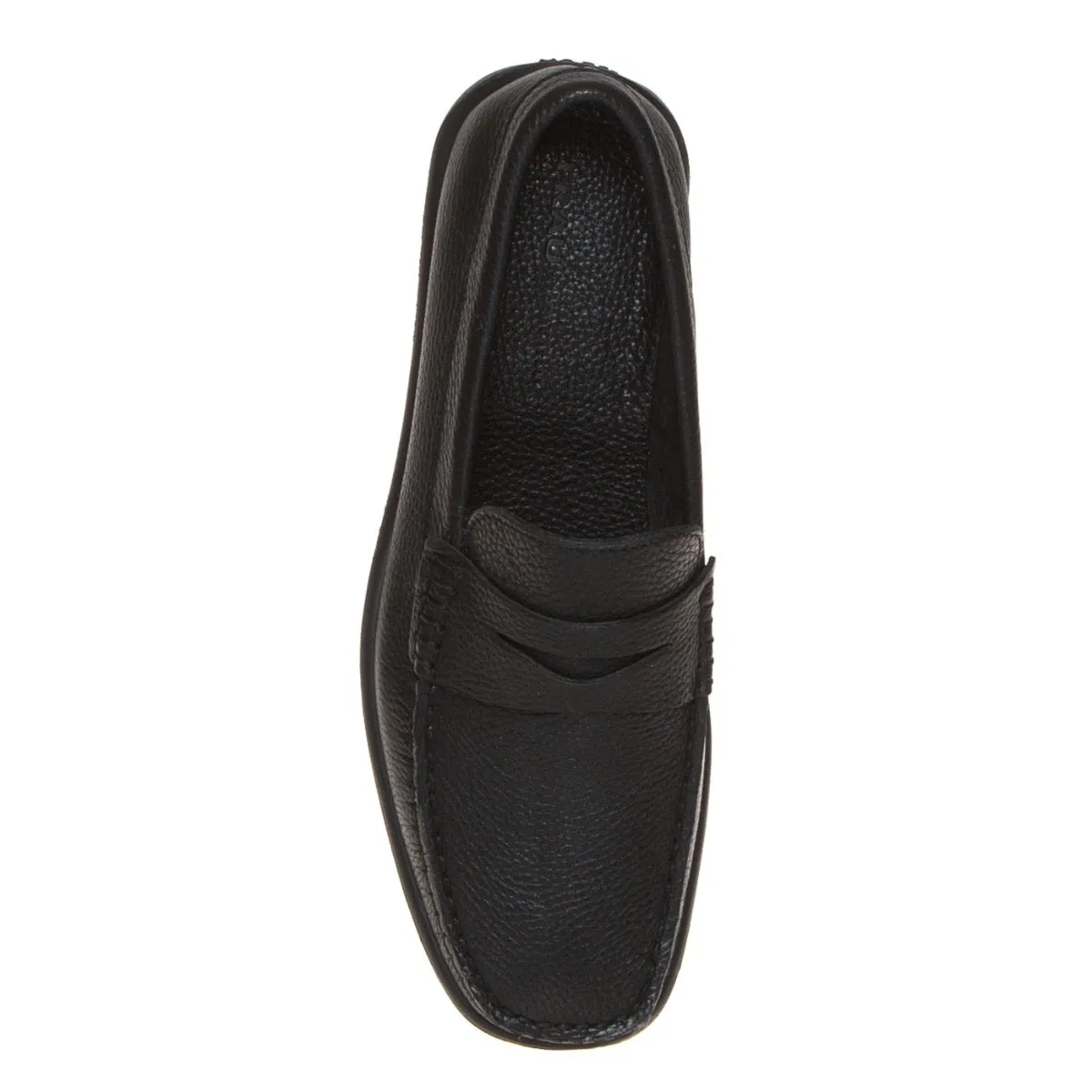 FRAU 14T2 MOCASSINO MASCHERINA PELLE NERO  