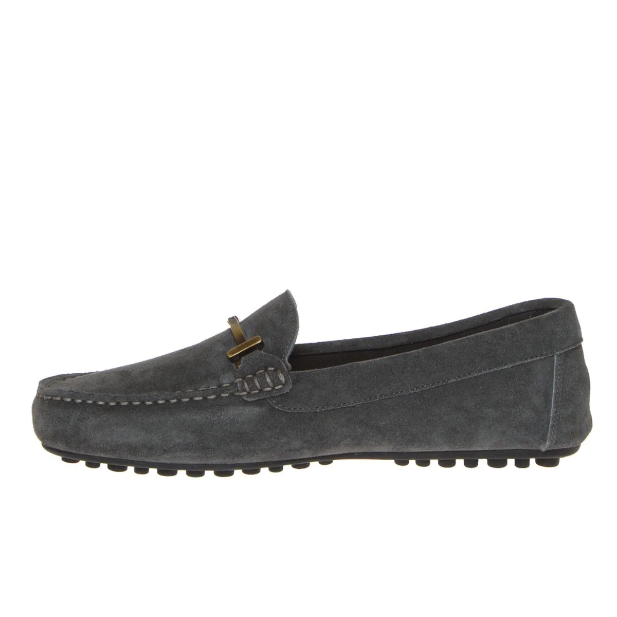 FRAU 31D4 MOCASSINO MORSETTO CAMOSCIO GRIGIO  
