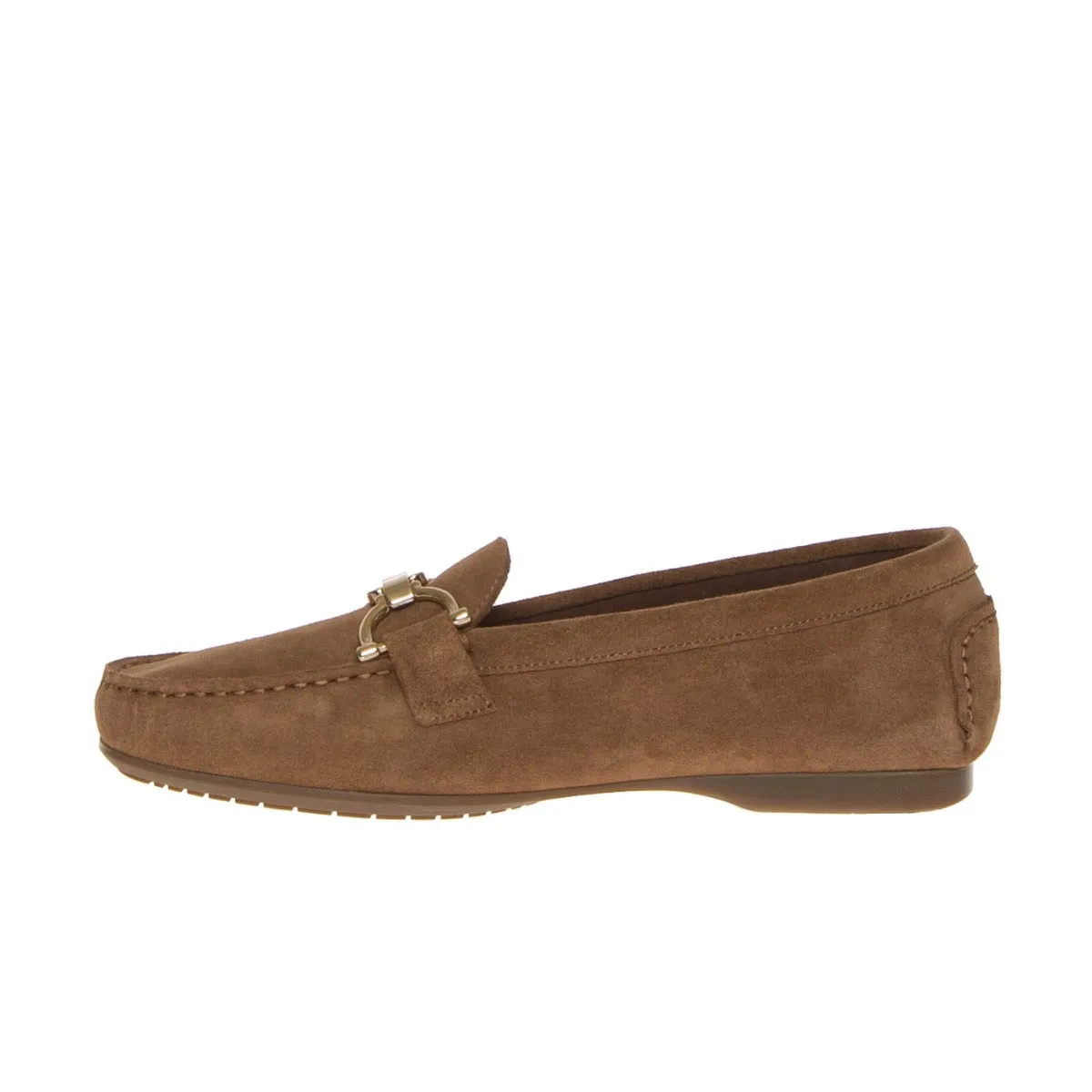 FRAU 68D6 MOCASSINO CAMOSCIO MARRONE  