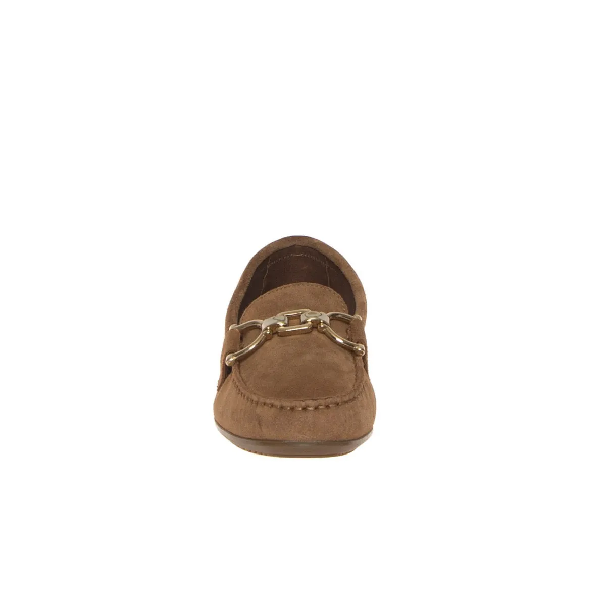 FRAU 68D6 MOCASSINO CAMOSCIO MARRONE  