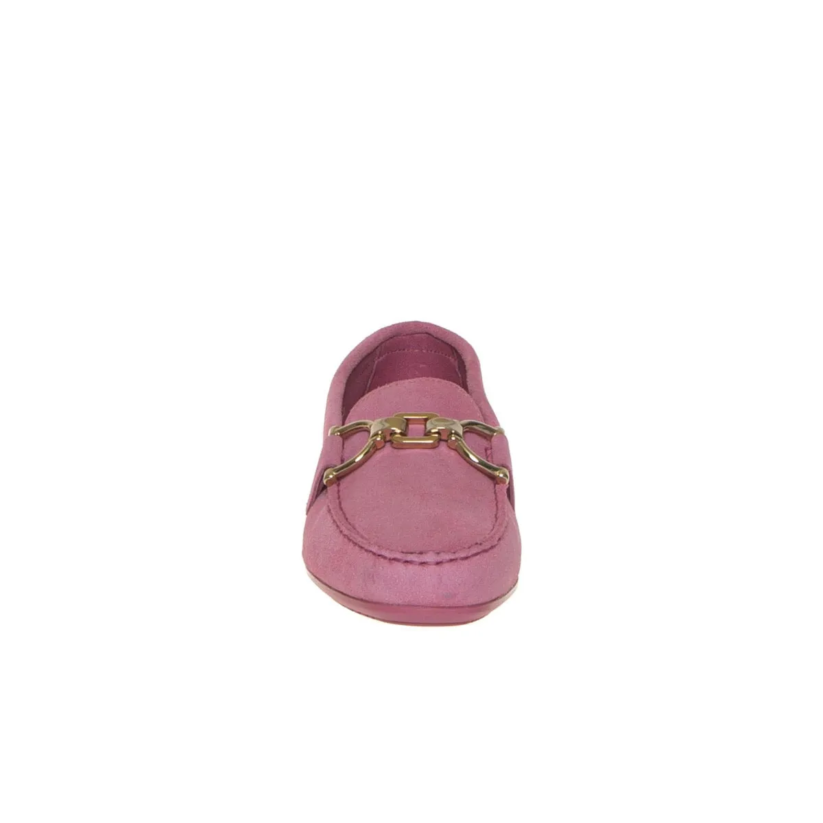 FRAU 68D6 MOCASSINO CAMOSCIO ROSA  