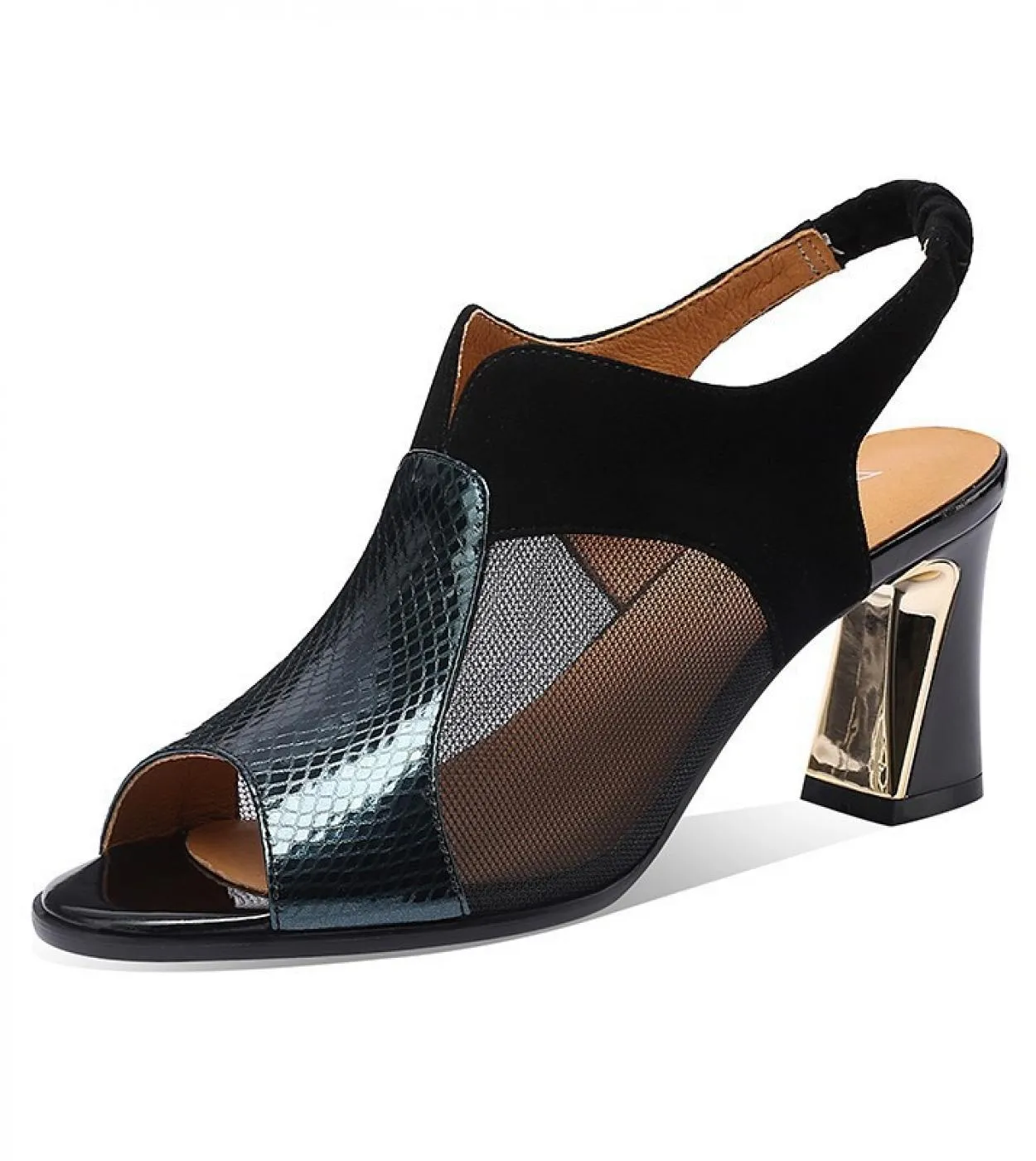 Genuine Leather Summer Women Slippers Open Toe Flip Flops Sandals Women Wedges Slippers Black White Slides Sandalsslippe