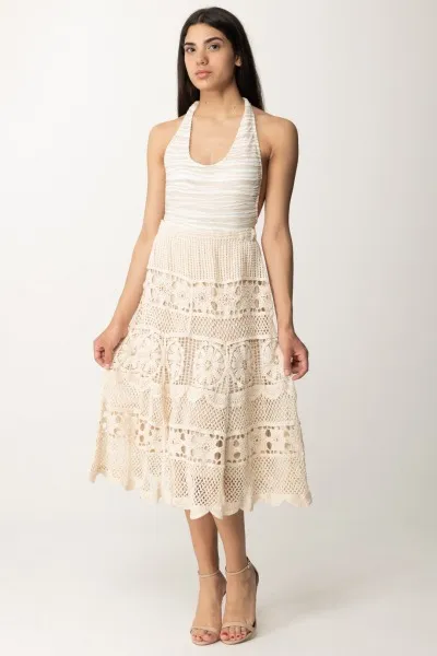 Gonna longuette crochet SHELL