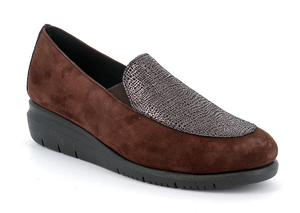 GRUNLAND Mocassino Donna - SC5568 Marrone  