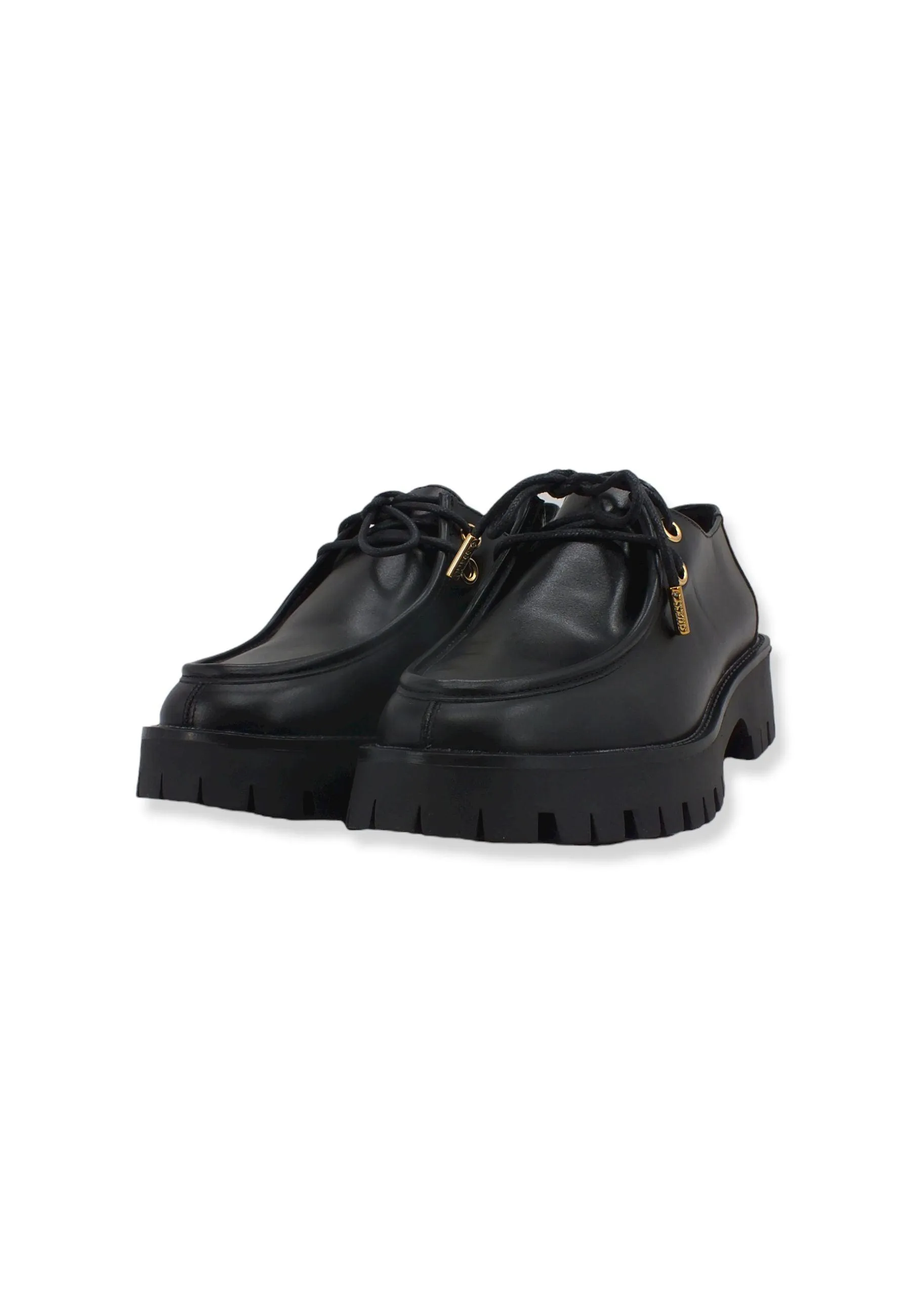 GUESS Derby Donna Leather Black FL7MRKLEA14