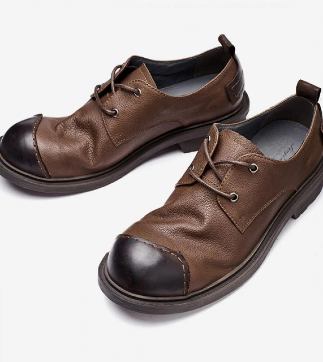 Hanamde Scarpe casual in pelle da uomo 2023 New Style Fashion British Trend Designer Scarpe eleganti derby in vera pelle di mucc