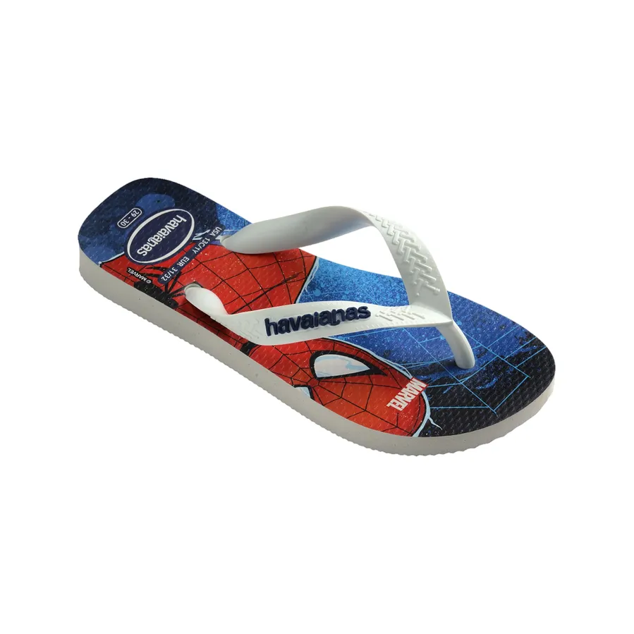 Havaianas children's flip flops Top Marvel II 4148300-0198 white