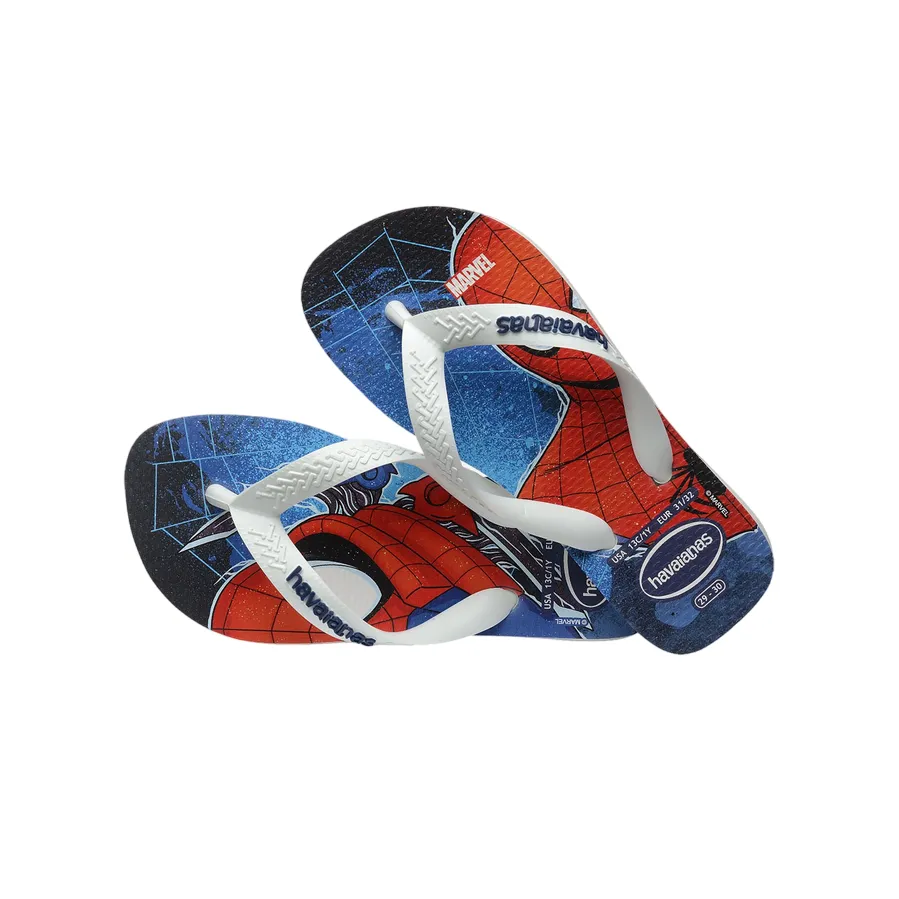 Havaianas children's flip flops Top Marvel II 4148300-0198 white