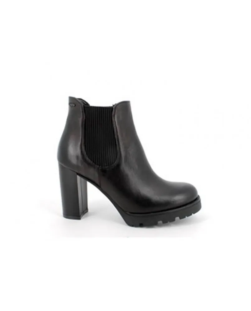 IGI&CO 2694400 tronchetto stivaletti tacco pelle donna nero