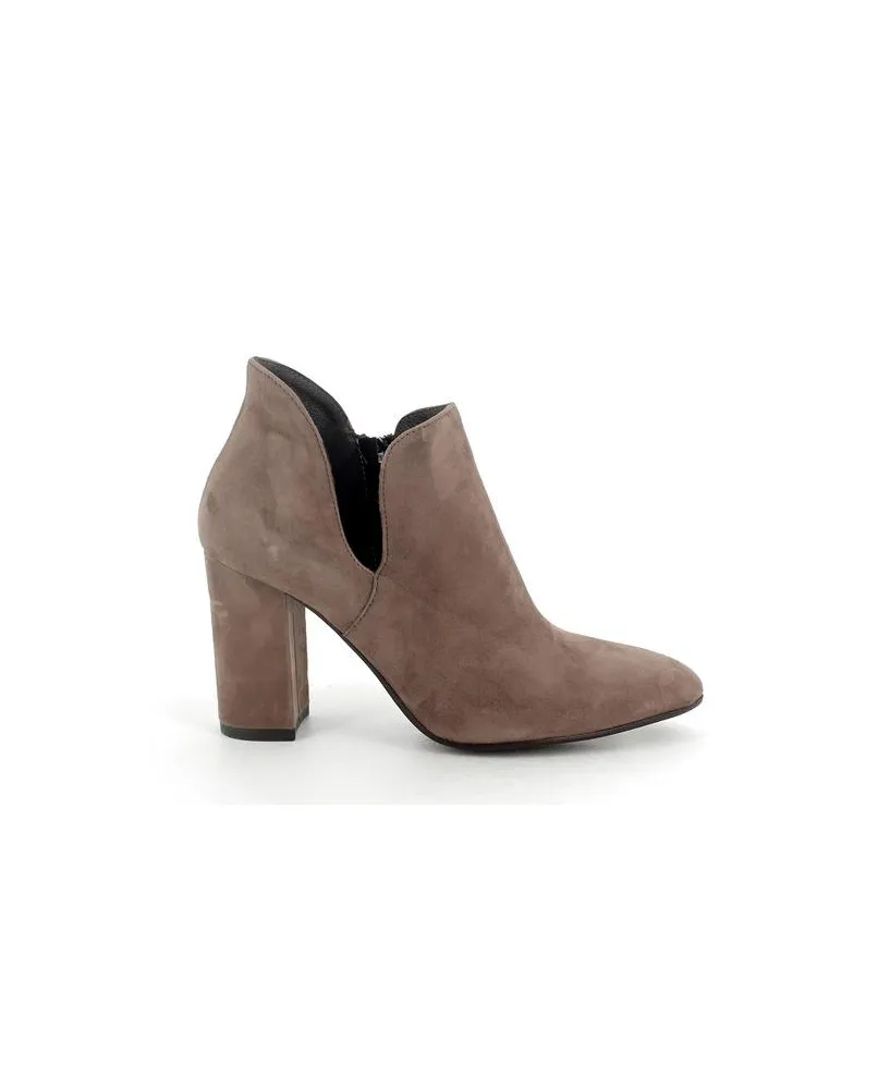 IGI&CO 8198722 stivaletti tacco eleganti pelle donna camoscio