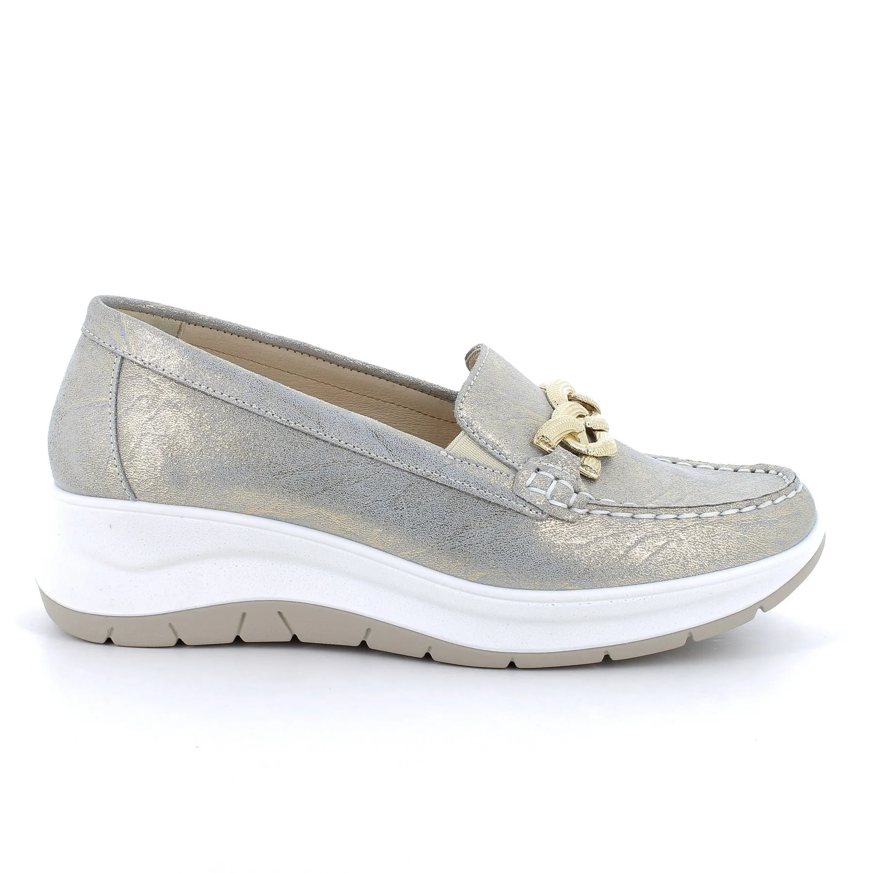 IGI&CO Mocassino Donna - 56534 Platino  