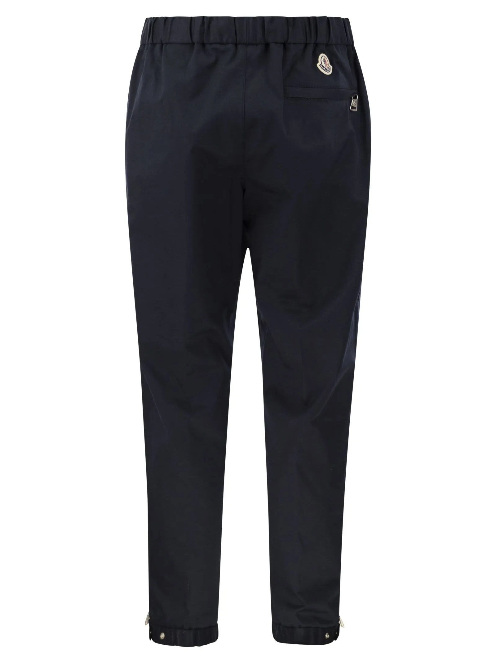 Joggers in gabardine