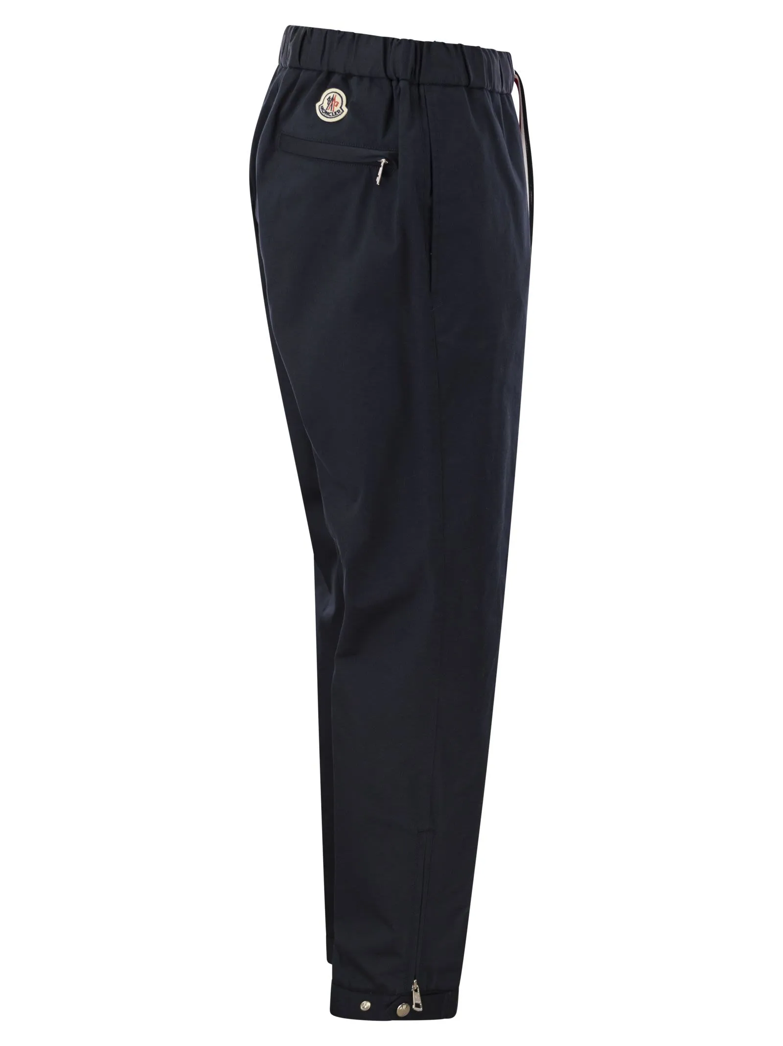 Joggers in gabardine