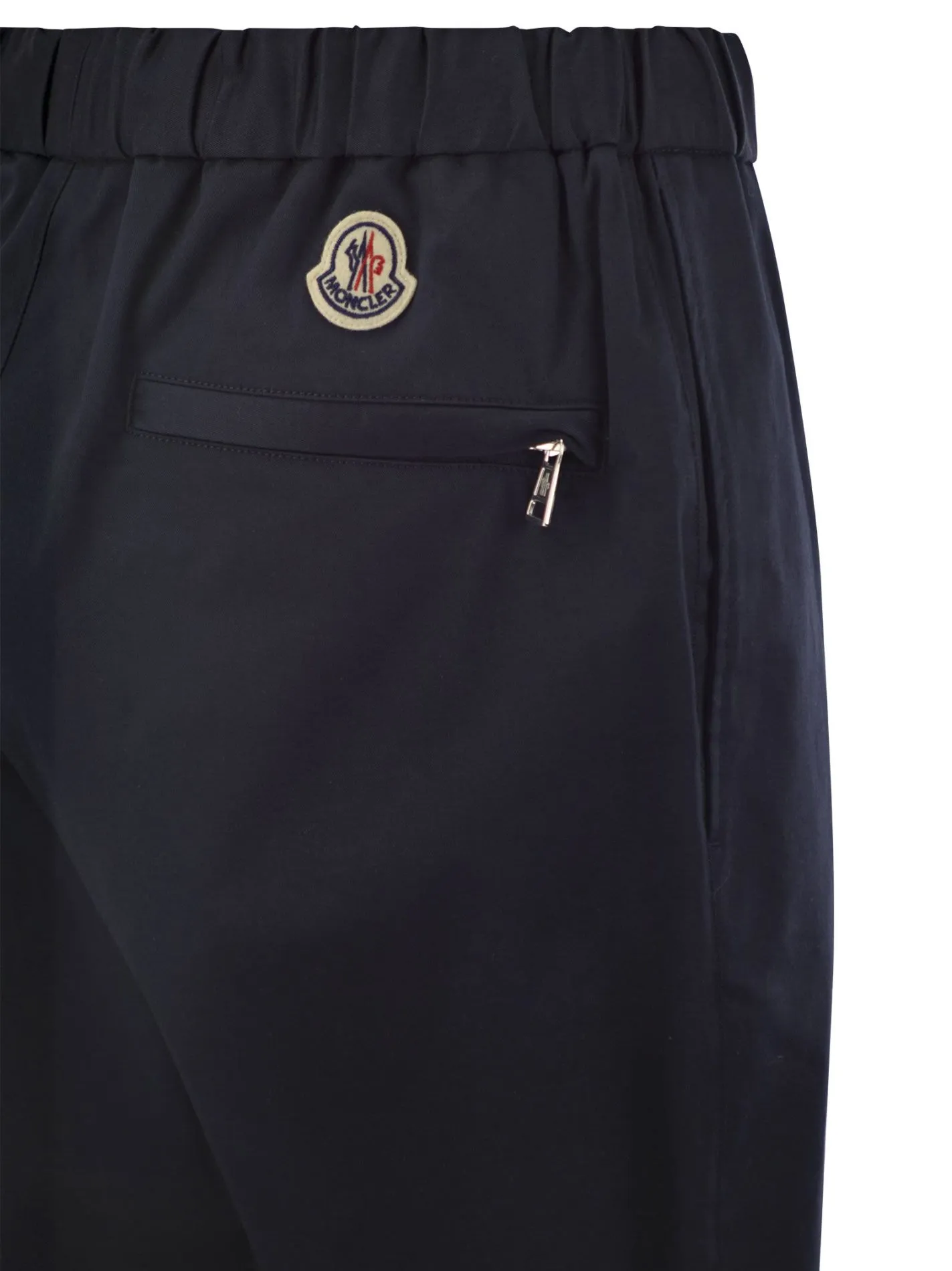 Joggers in gabardine