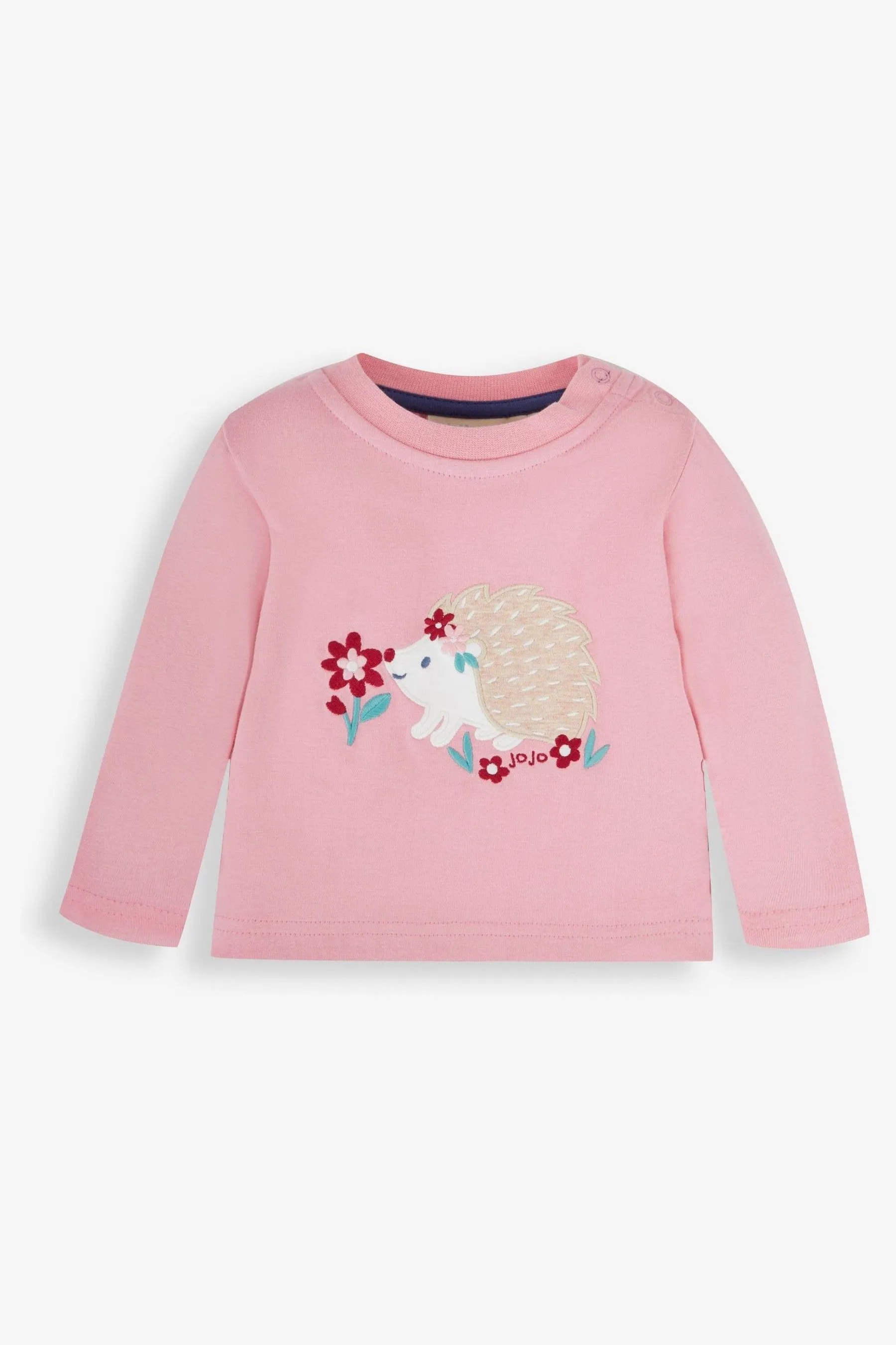 JoJo Maman Bébé 2-Pack Unicorn Appliqué & Stripe Baby Tops    