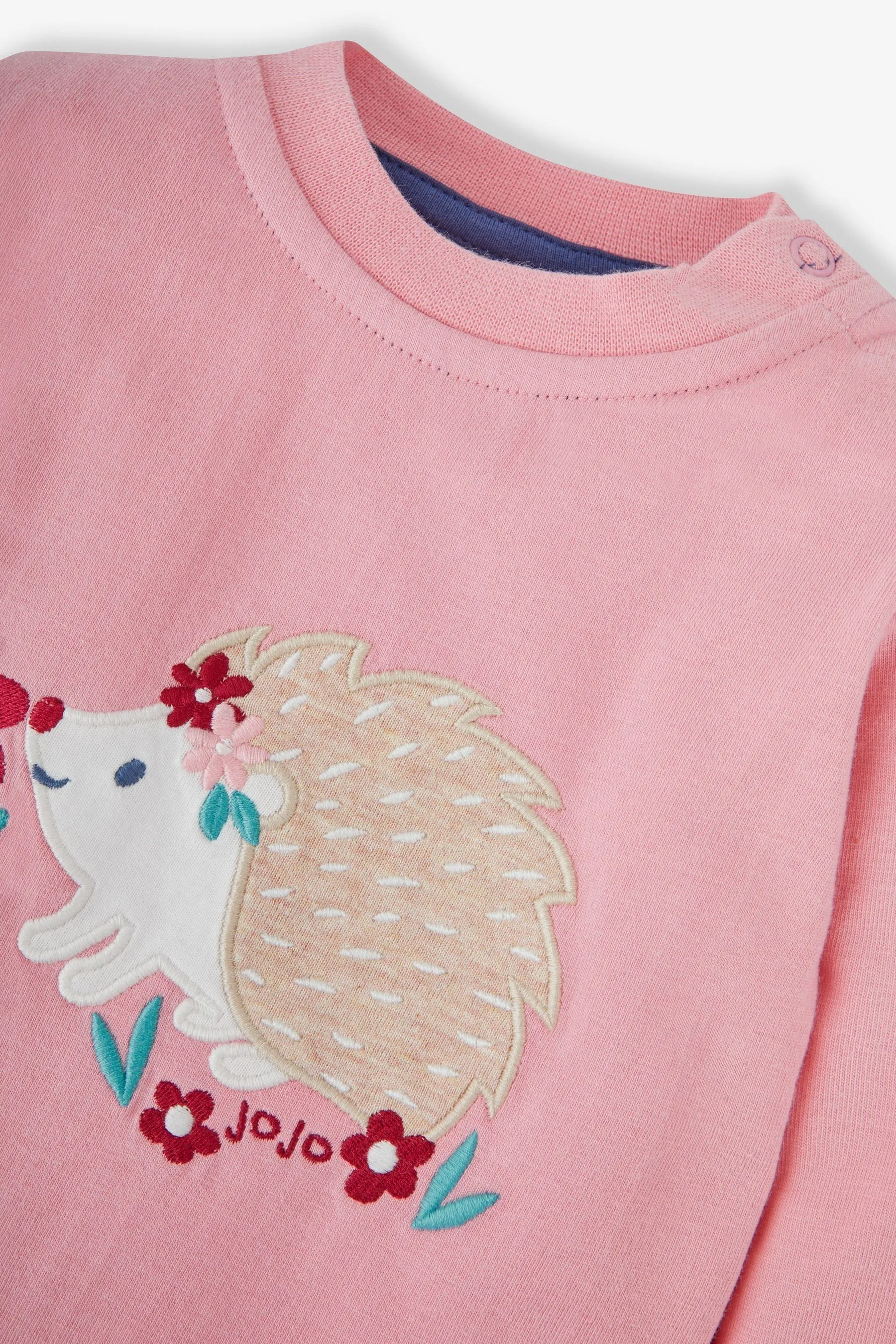 JoJo Maman Bébé 2-Pack Unicorn Appliqué & Stripe Baby Tops    