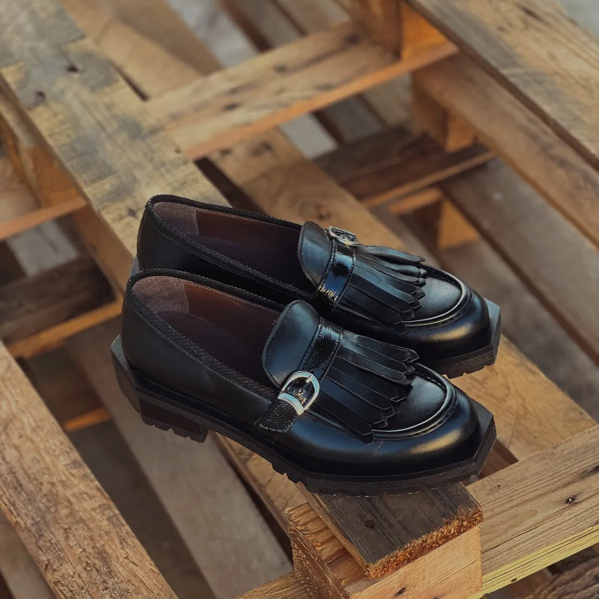 LE BOHÉMIEN MOCASSINO C31 NERO  