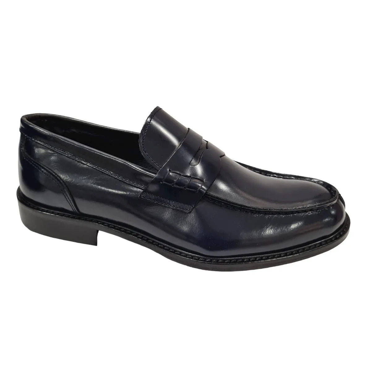 Les Poemes Mocassino Uomo  Blue art.14