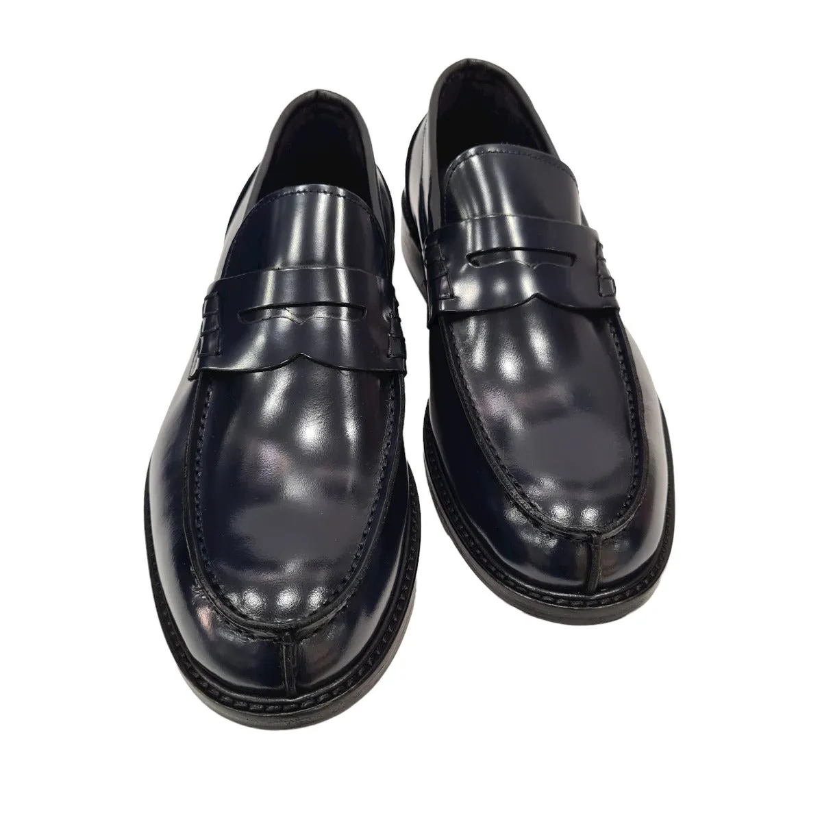 Les Poemes Mocassino Uomo  Blue art.14