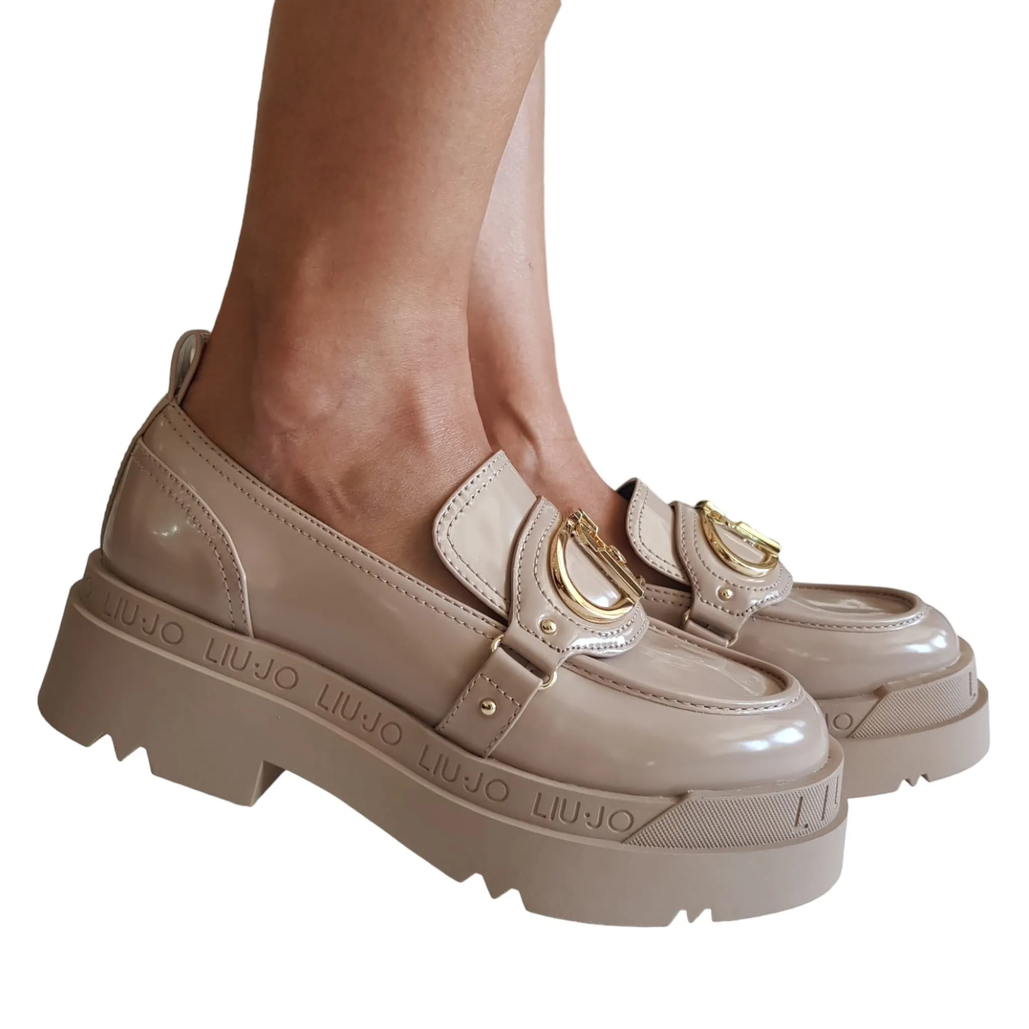 Liu-Jo Mocassino Donna Nocciola accessorio Oro Rif.786