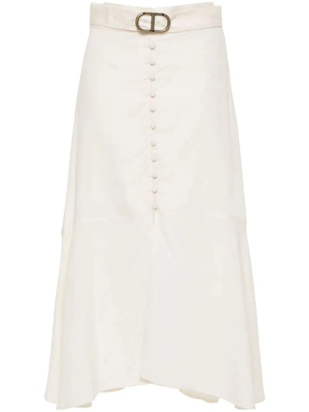 Long Skirt With Belt
