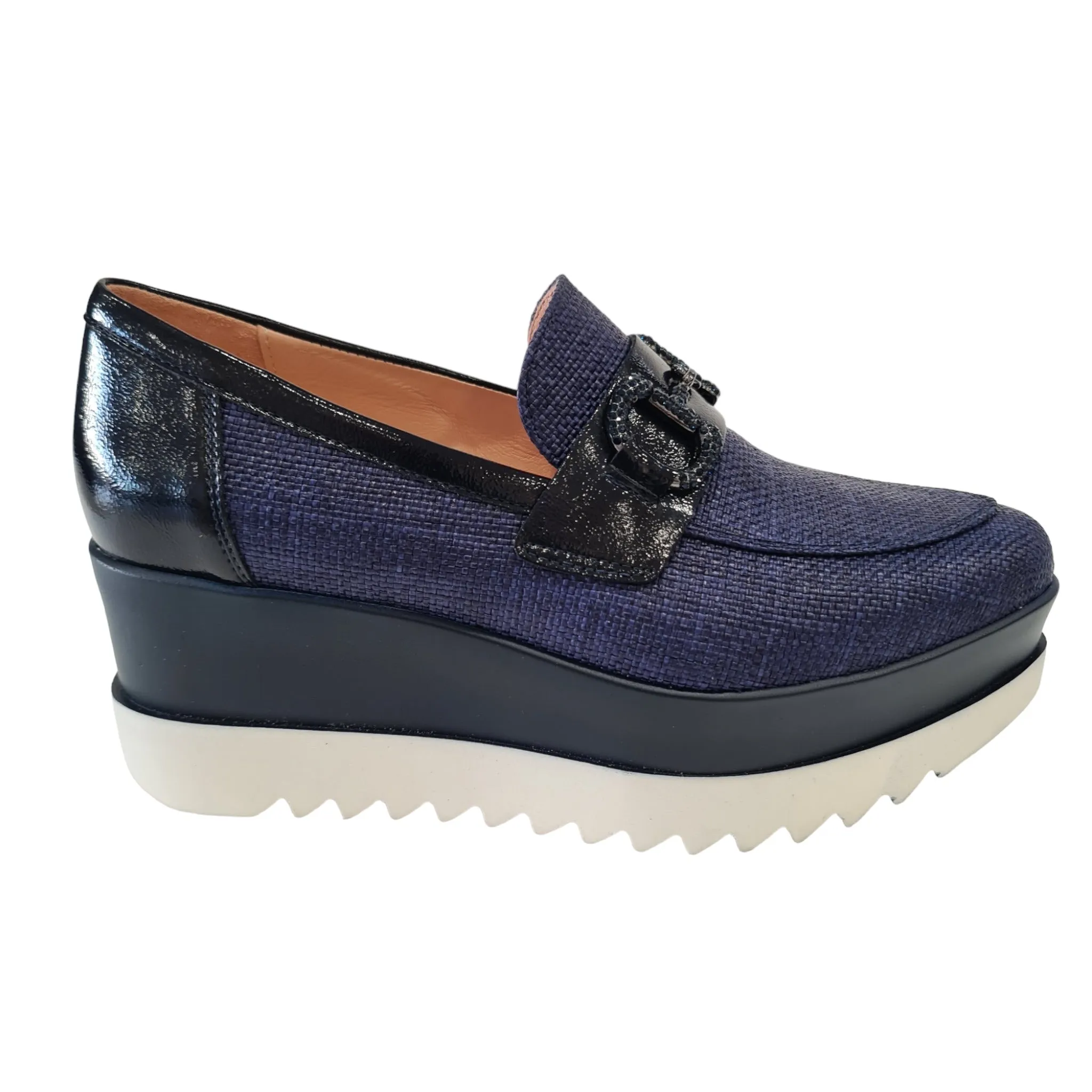 Lorenzo Mari Mocassino Donna Blu rif.792