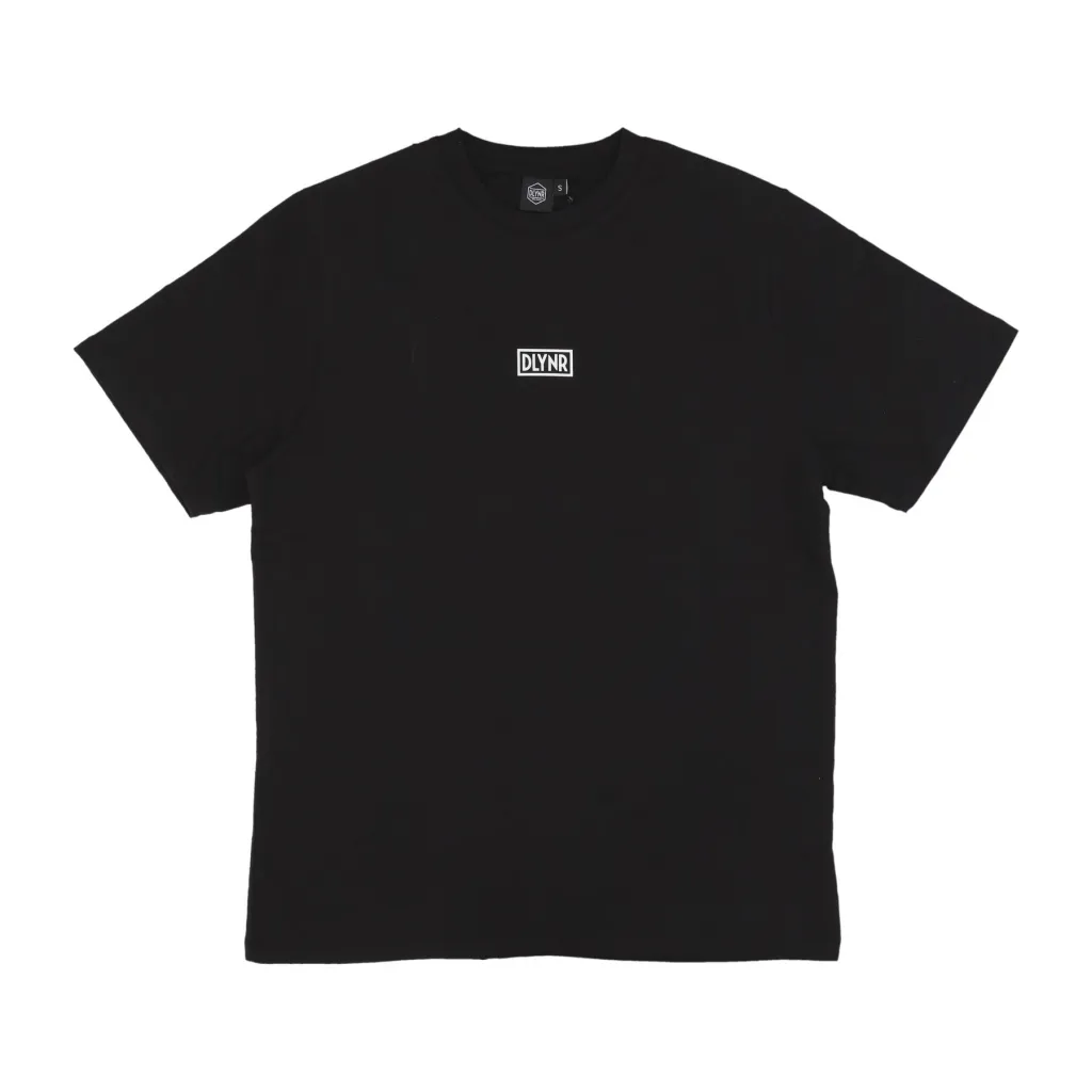 maglietta uomo 3d box logo tee BLACK