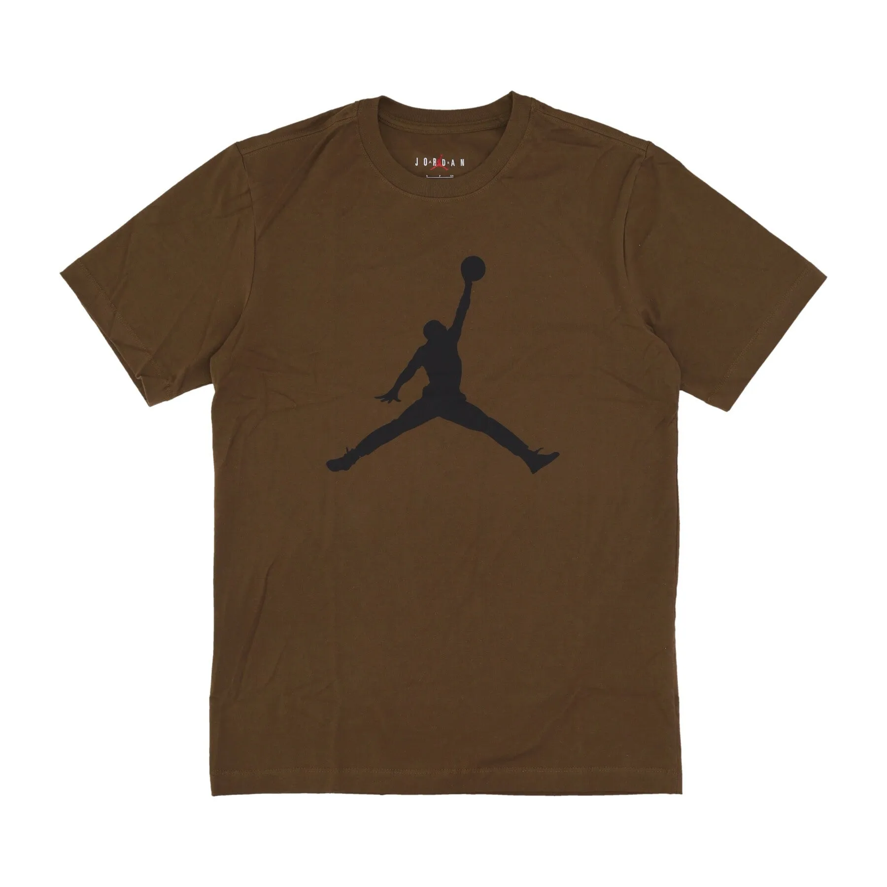 Maglietta Uomo Jumpman Crew Light Olive/black