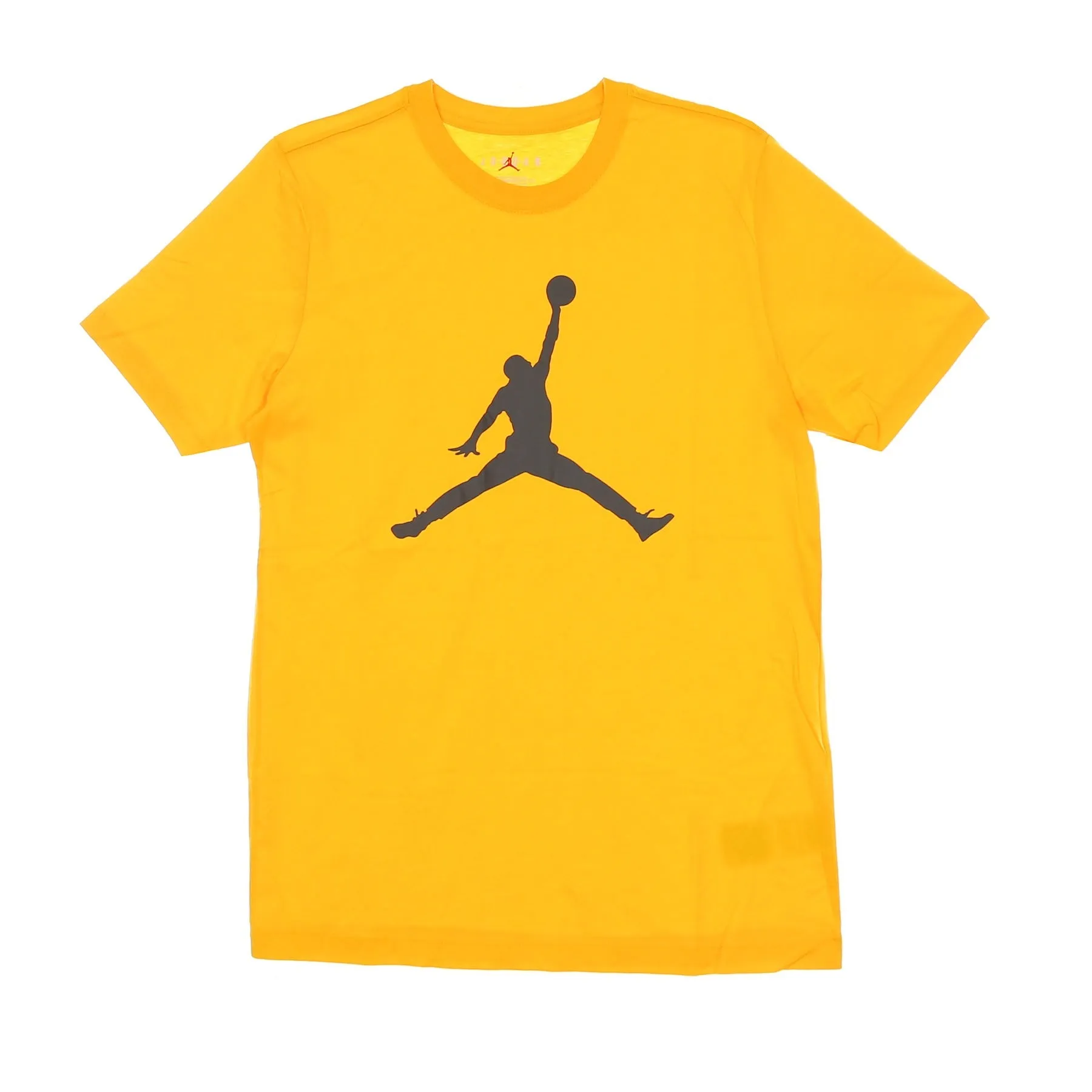 Maglietta Uomo Jumpman Crew University Gold/iron Grey