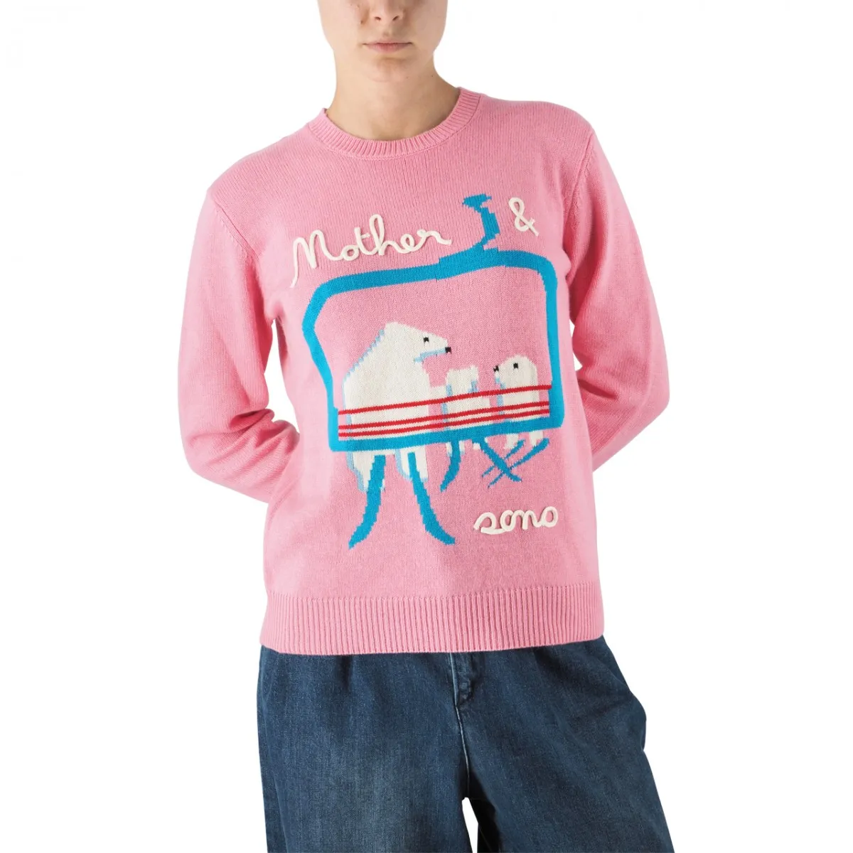 Maglione Con Ricamo Mother & Sons