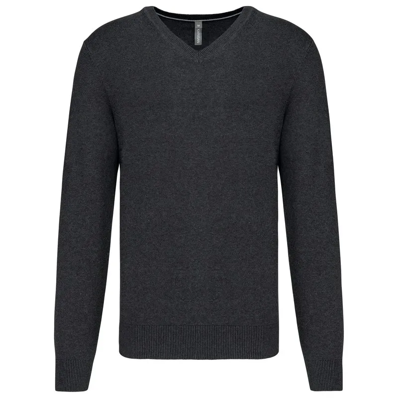 Maglione con scollo a V premium