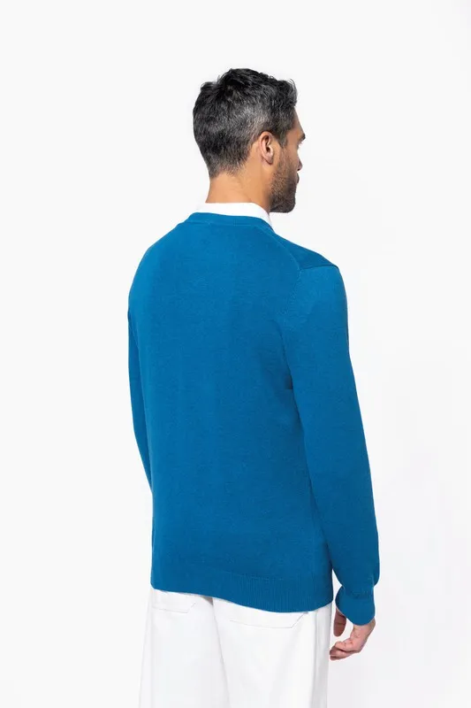 Maglione con scollo a V premium