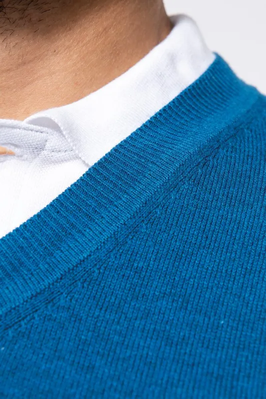 Maglione con scollo a V premium
