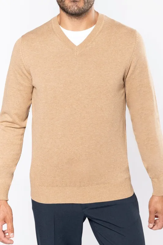 Maglione con scollo a V premium