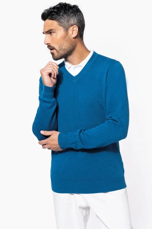 Maglione con scollo a V premium