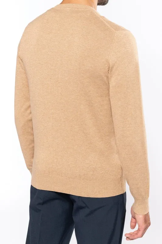Maglione con scollo a V premium